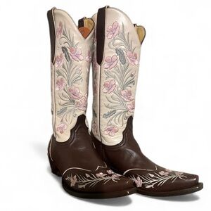 Old Gringo Cowgirl Boots Floral Embroidered Cowboy Boots